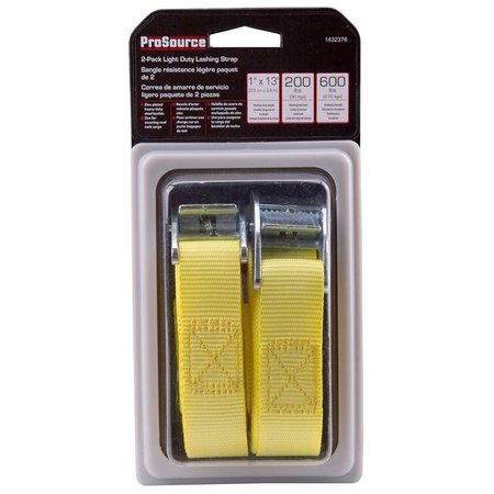 PROSOURCE Strap Lashing 2 Pk 1Inx13Ft FH64055-1